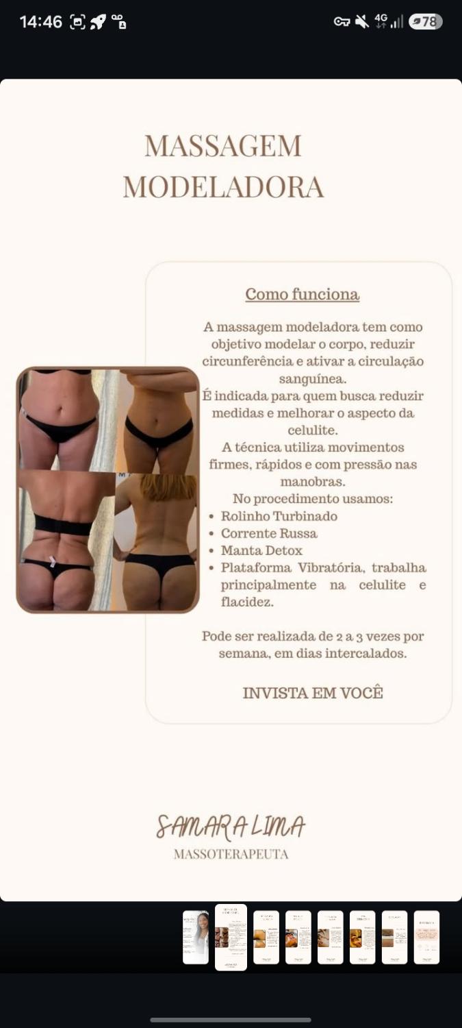 Massagem Modeladora